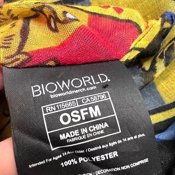 Bioworld‎ Harry Potter House Crests Infinity Scarf OSFM Academia Wizards - Picture 3 of 5